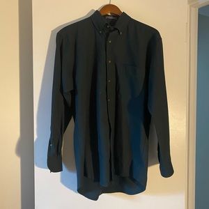 Pendleton Wool Black Long Sleeve Shirt